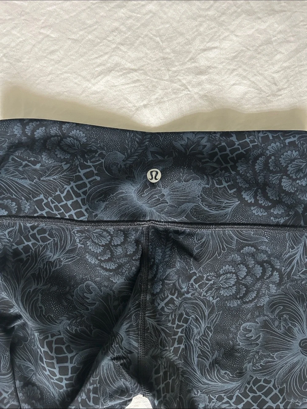 lululemon athletica Navy (pattern) Yoga Leggings